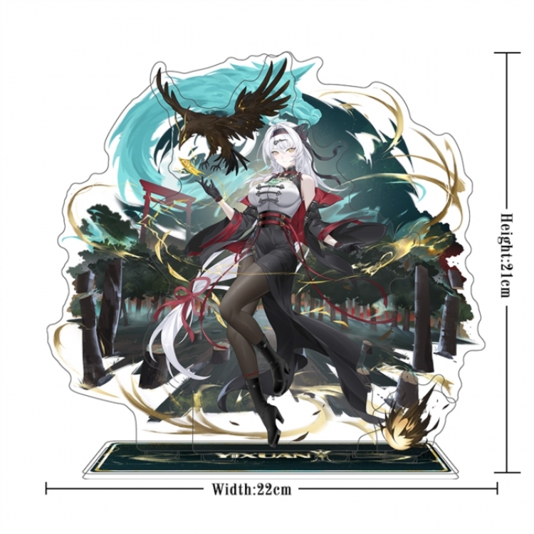 Zenless Zone Zero Acrylic interlayer technology double-sided Standing Plates stand figure 21CM