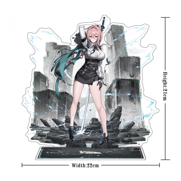 Zenless Zone Zero Acrylic interlayer technology double-sided Standing Plates stand figure 21CM