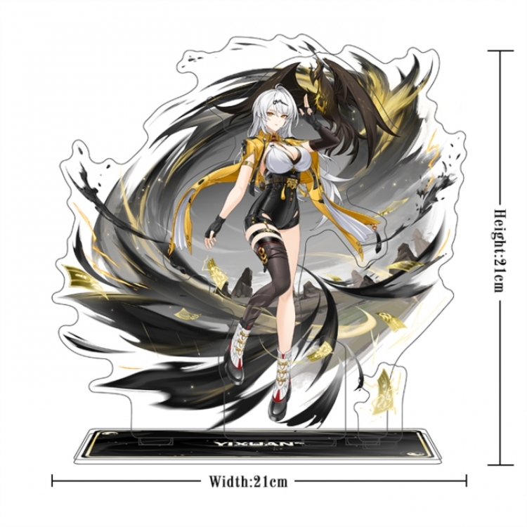 Zenless Zone Zero Acrylic interlayer technology double-sided Standing Plates stand figure 21CM