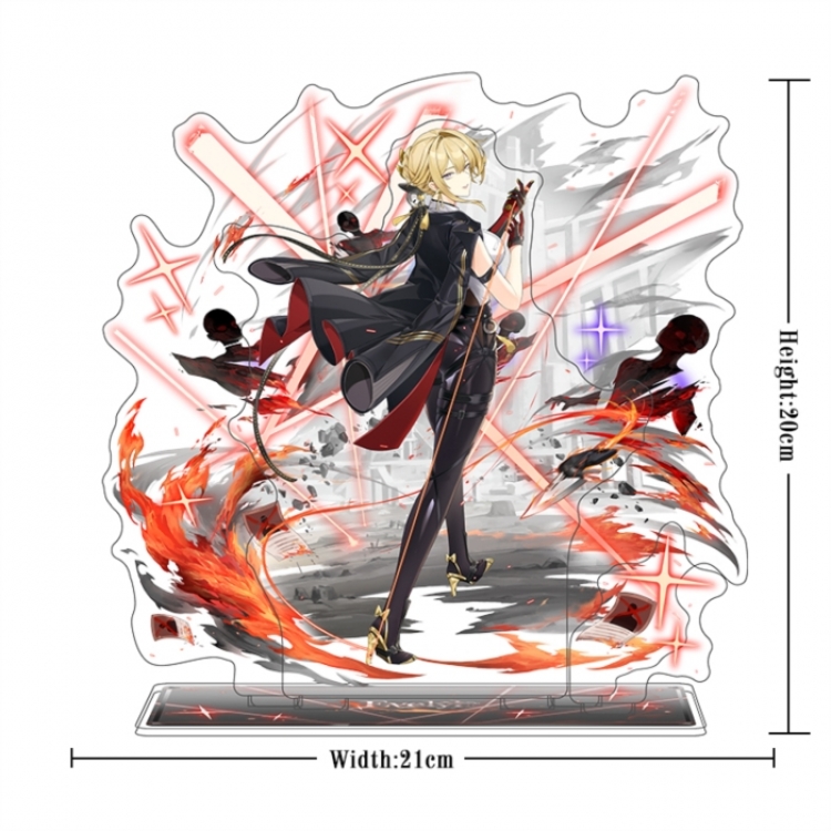 Zenless Zone Zero Acrylic interlayer technology double-sided Standing Plates stand figure 21CM