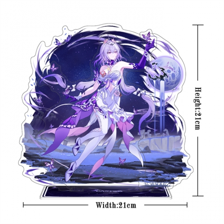 Honkai: Star Rail Acrylic interlayer technology double-sided Standing Plates stand figure 21CM