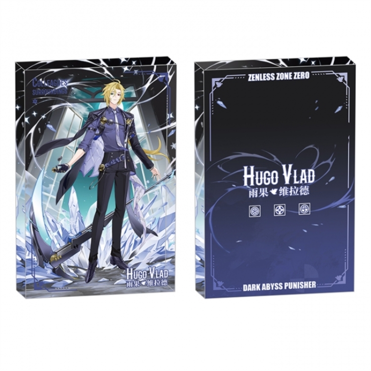 Zenless Zone Zero Anime game acrylic card brick desktop decoration 8X12X1.2cm