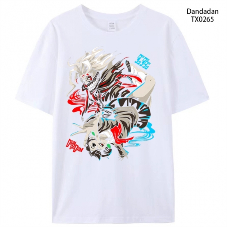 Dandadan Anime peripheral printed pure cotton T-shirt from S to 4XL