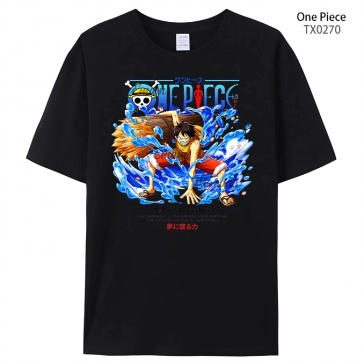 DRAGON BALL Anime peripheral printed pure cotton T-shirt from S to 4XL