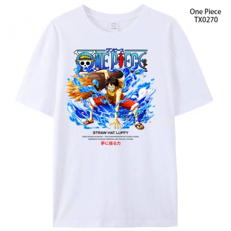 DRAGON BALL Anime peripheral printed pure cotton T-shirt from S to 4XL