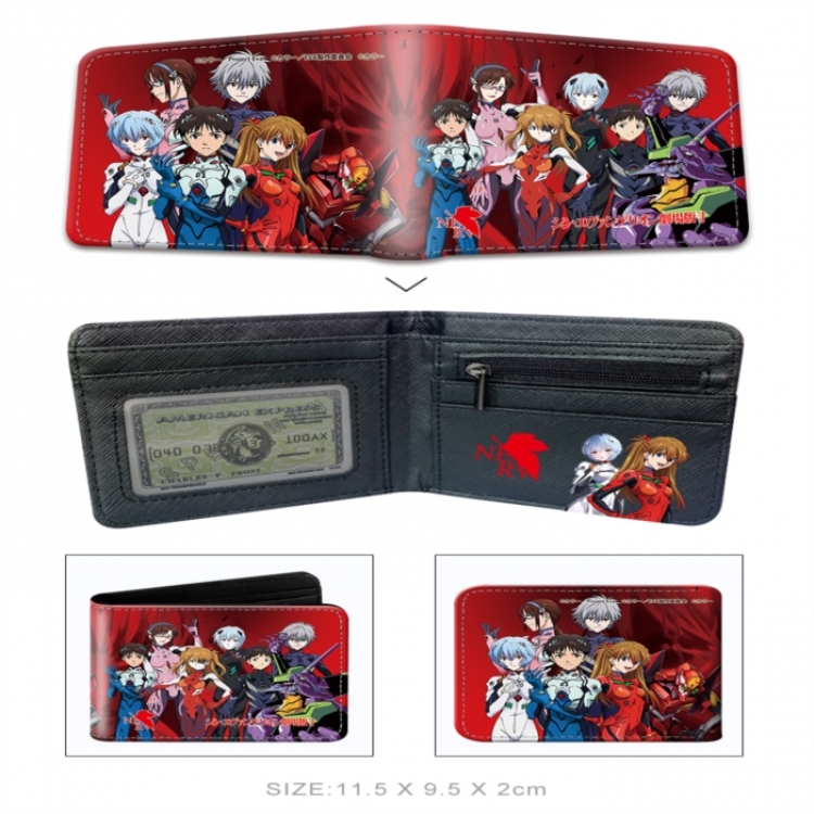 EVA 3D concave convex two fold short card wallet wallet wallet 11X9.5X2cm 65G