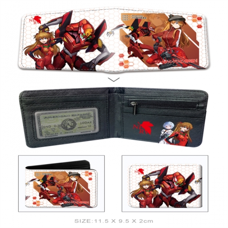 EVA 3D concave convex two fold short card wallet wallet wallet 11X9.5X2cm 65G