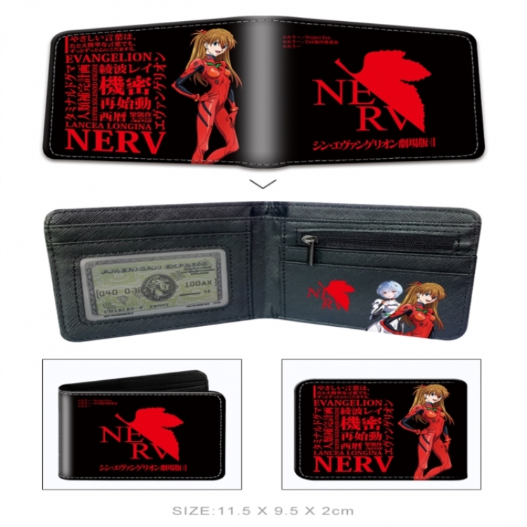 EVA 3D concave convex two fold short card wallet wallet wallet 11X9.5X2cm 65G