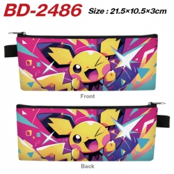 Pokemon Anime PU Leather Zippe...