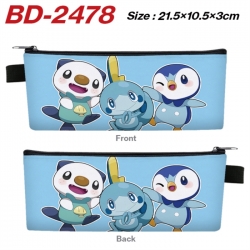 Pokemon Anime PU Leather Zippe...