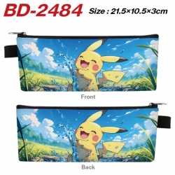 Pokemon Anime PU Leather Zippe...