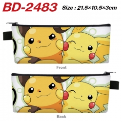 Pokemon Anime PU Leather Zippe...
