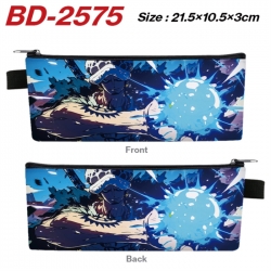 One Piece Anime PU Leather Zip...