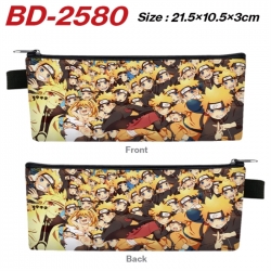 Naruto Anime PU Leather Zipper...