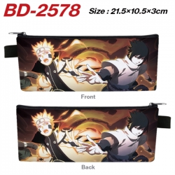 Naruto Anime PU Leather Zipper...