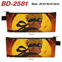 Naruto Anime PU Leather Zipper...
