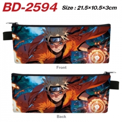 Naruto Anime PU Leather Zipper...