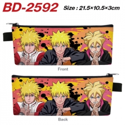 Naruto Anime PU Leather Zipper...