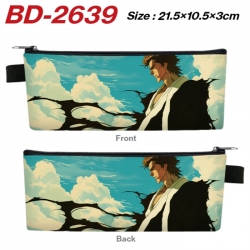 Bleach Anime PU Leather Zipper...