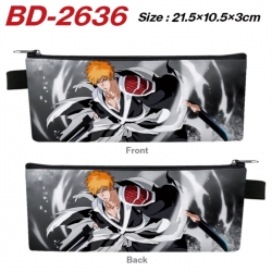Bleach Anime PU Leather Zipper...