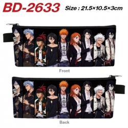 Bleach Anime PU Leather Zipper...