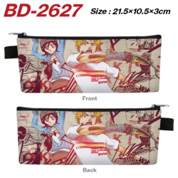 Bleach Anime PU Leather Zipper...