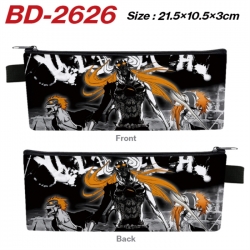 Bleach Anime PU Leather Zipper...
