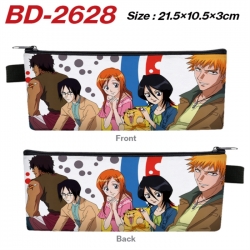 Bleach Anime PU Leather Zipper...