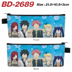 Fairy tail Anime PU Leather Zi...