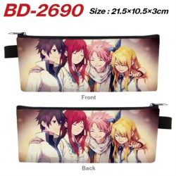 Fairy tail Anime PU Leather Zi...