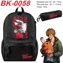 Chainsaw man Anime backpack pe...