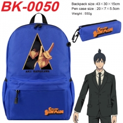 Chainsaw man Anime backpack pe...