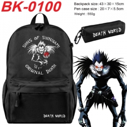 Death note Anime backpack penc...
