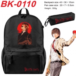Death note Anime backpack penc...