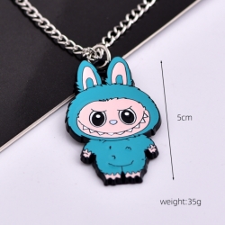 LABUBU Anime cartoon metal nec...