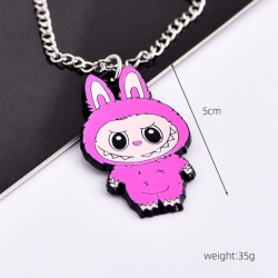 LABUBU Anime cartoon metal nec...