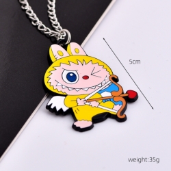 LABUBU Anime cartoon metal nec...