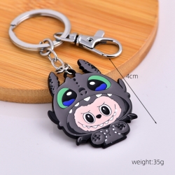 LABUBU Anime cartoon metal nec...