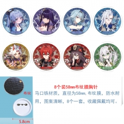 Genshin Impact Anime Round clo...