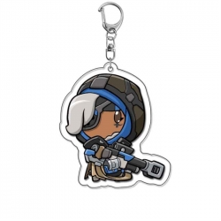 Overwatch Anime Acrylic Keycha...