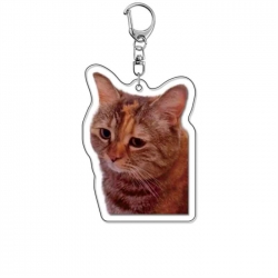 Cute Cat Emoji Anime Acrylic K...