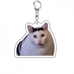 Cute Cat Emoji Anime Acrylic K...