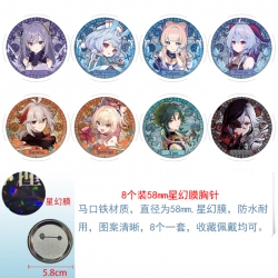 Genshin Impact Anime round Ast...