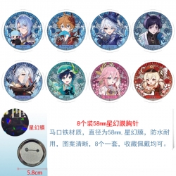 Genshin Impact Anime round Ast...