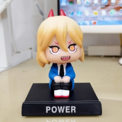 Chainsaw man Anime shaking hea...