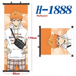Haikyuu!! Black plastic rod cl...