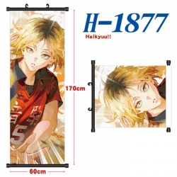Haikyuu!! Black plastic rod cl...