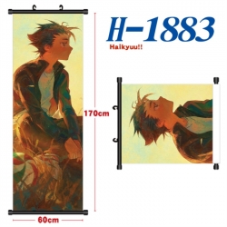 Haikyuu!! Black plastic rod cl...