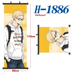 Haikyuu!! Black plastic rod cl...
