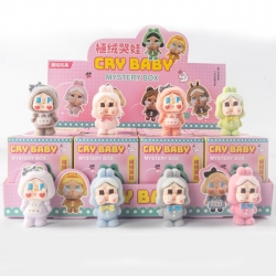 Crying baby Flocked small orna...